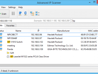 【使用软件】Advanced IP Scanner –免费的轻量级局域网IP及计算机扫描软件！